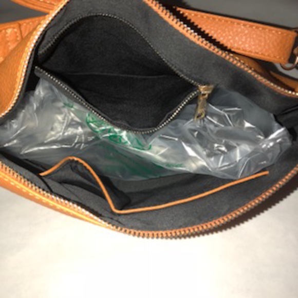 NWOT Orange BCBG Paris Shoulder Bag - Picture 4 of 8